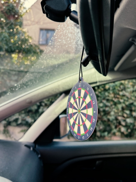 small dart car air freshener