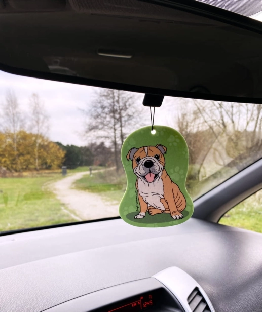Bulldog Air Freshener -