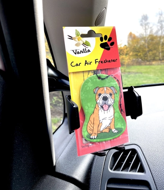 The Bulldog Car Air Freshener