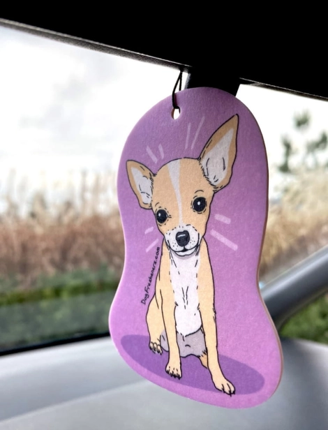 Chihuahua Dog Car Air Freshener
