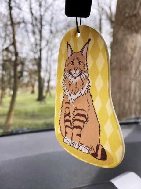 Maine Coon Cat Air Freshener