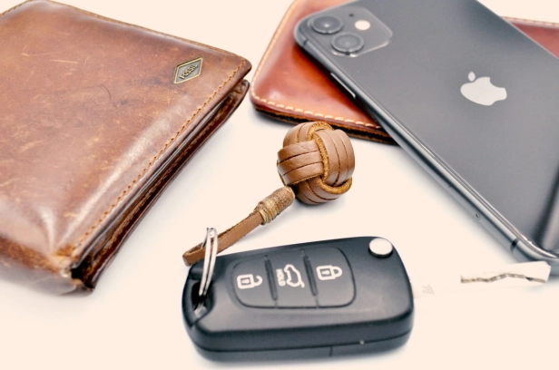 Gentelman Key Chain Genuine Leather