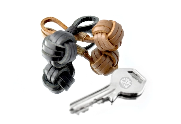 Sailing Keychain Genuine Leather