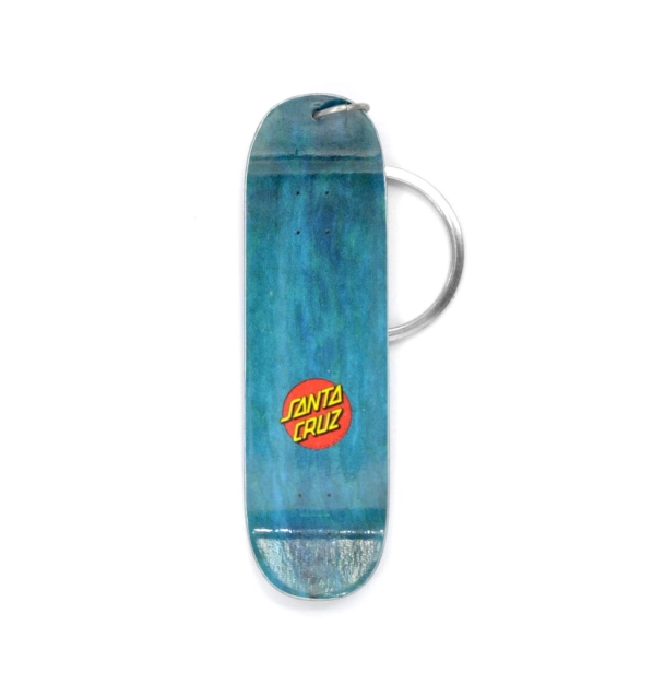 Santa Cruz Skateboard Keychain