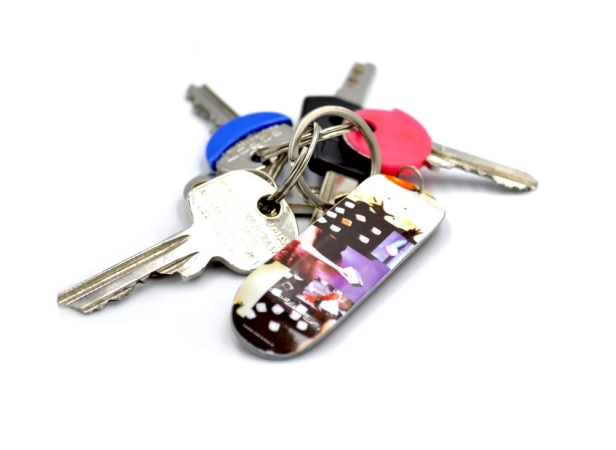 Polar Skate Keychain