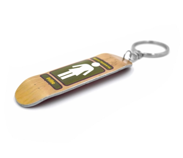 Girl Skate Deck Keychain