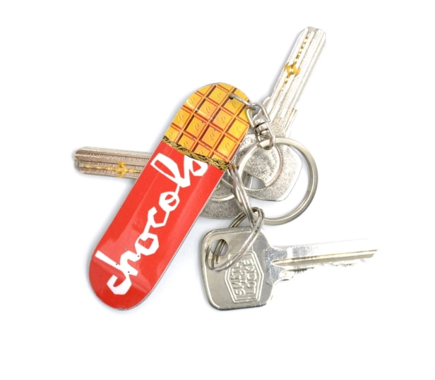 Chocolate Skate Key Holder