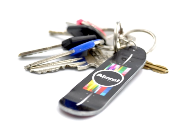 Almost Skateboards Keychain