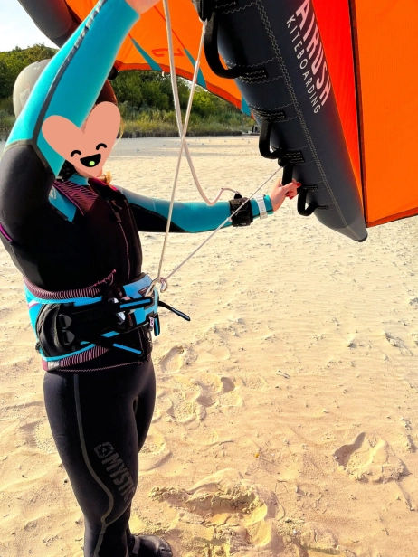 Adjustable Wind Surfing Harness Line