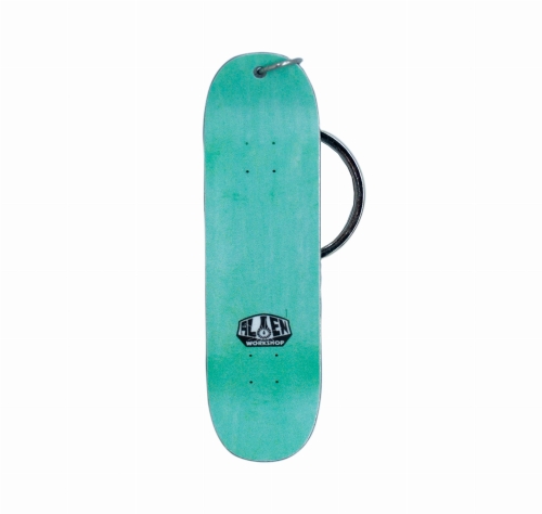 Alien Skateboard Keychain