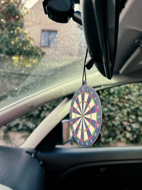 small dart car air freshener